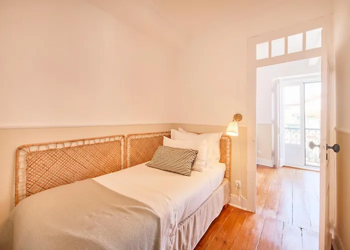 アパート Mspc Bairro Alto Retreat With Balcony *